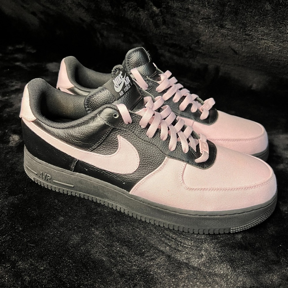 Nike Air Force 1 Low By You DV3892-900 Mens 14 Running Shoes Pink Black Sneaker - Picture 4 of 9